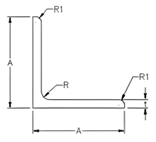 Angle - American Standard Angle Equal Leg (ASAEL)